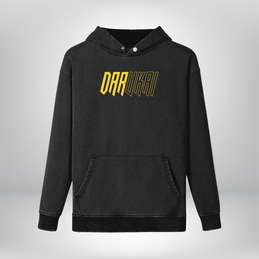 DARUKAI BLACK & YELLOW HOODIE