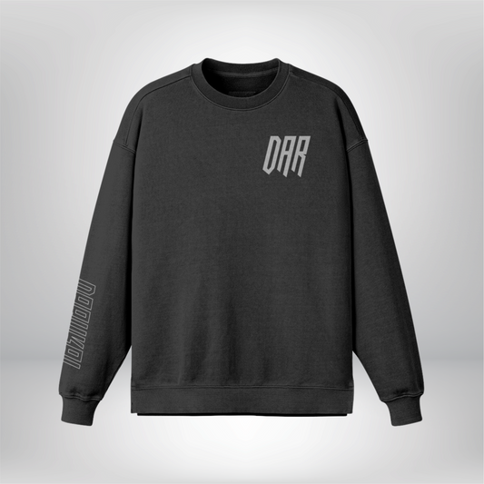 DAR ORIGINAL FADED BLACK SWEATER